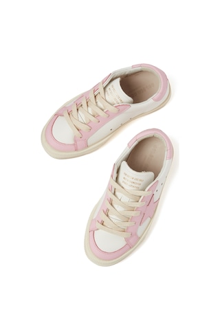 Golden Goose Kız Çocuk Deri Spor Ayakkabılar Beyaz