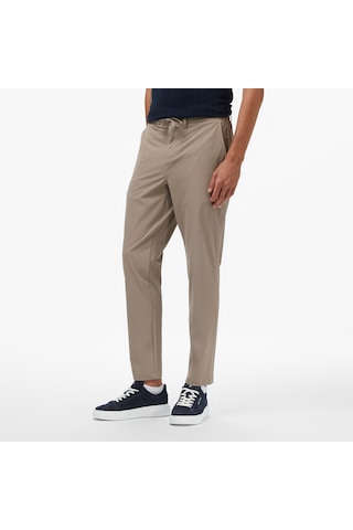 Nautica Erkek Kahverengi Jogger Fit Pantolon Düz P57113t Kahverengi