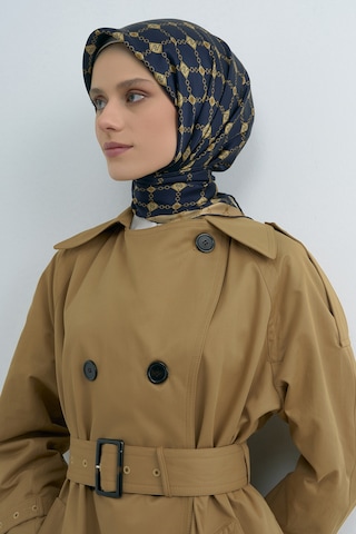 Armine Saf İpek Sura Eşarp-2026 İlkbahar-yaz- 953000d Lacivert-04