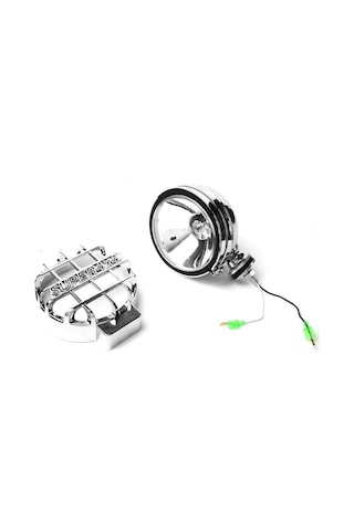 Off Road Beyaz Yuvarlak 4X4 Nikelaj Sis Lambası 2 Adet 12V