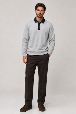 Redline Snap Erkek Regular Fit Düğmeli Kışlık Sweatshirt Gri
