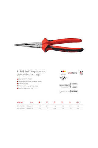 Ceta Form 160MM E15-41-0160 Kargaburun Polisajlı/Duotech Sap