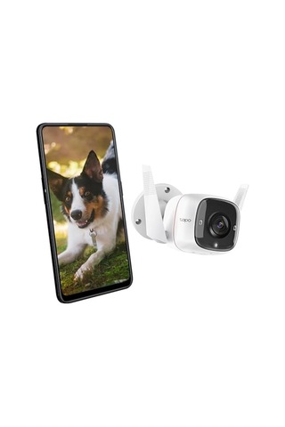 Tp-link Tc65, 2k 3mp, Hareket Algılama, Ip66 Su Geçirmez, 30m Gece Görüşü, Çift Yönlü Ses, Bulut/yerel Depolama