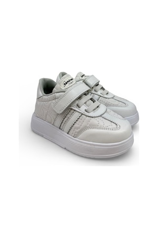 Tekiner Beyaz Sneaker Oropedik Hafif Çocuk Spor Ayakkabı Beyaz
