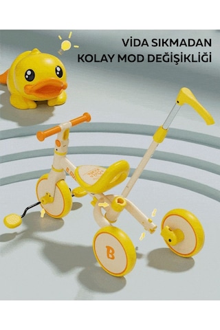 Luddy Bduck Bisiklet Beyaz - Sarı