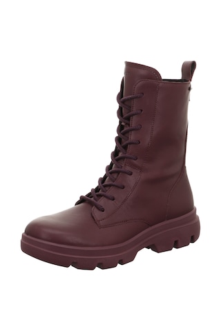 Legero 2-000290 Angelina Kadın Bordo Deri Gore-tex Bot Bordo