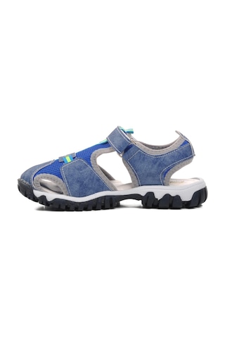 Ayakmod 24-418-f Mavi Ortopedik Erkek Çocuk Sandalet 001
