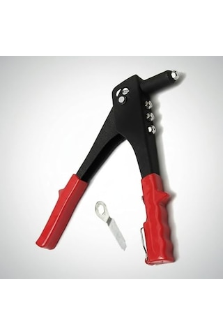 Perçin Tabancası Ergonomik Saplı Dayanıklı Metal Gövde 24 Cm Profesyonel El Aleti