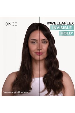 Wellaflex Invisible Hold Görünmez Tutuş Sağlayan Saç Spreyi Extra Strong Hold 400 Ml - 4/5 Hold