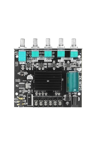 Yifomall 2.1 Kanal Bt 5.0 Dijital Güçlendirici Modülü 50w Sol-sağ, 100w Subwoofer - Yüksek/düşük Ses Ayarı, Kasa İçeren Dıy Hoparlör Devre Kartı