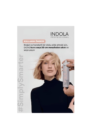 Indola Texture Spray Yapışmayan Formüllü Isı Korumalı Saç Spreyi 300 Ml