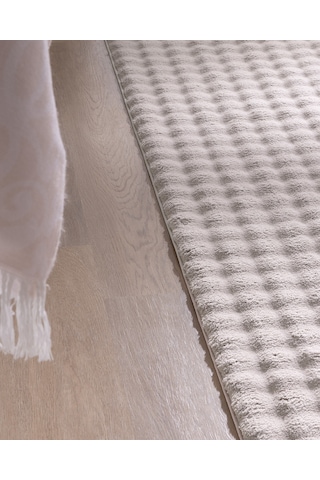 Madame Coco Vivre Bubble Halı - Taş - 80x300 Cm 8684427182901 Taş 80 X 300 Taş