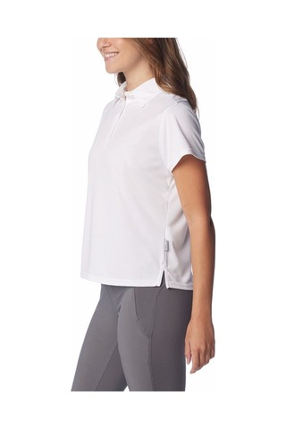 Columbia Tidal Tee Ss Polo Kadın Kısa Kollu Polo T-shirt Beyaz Fl2697-100 001