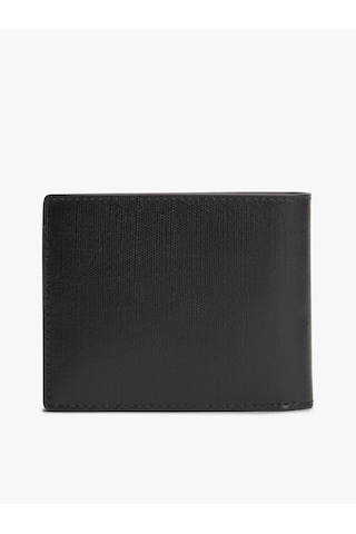 Tommy Hilfiger Th Foundatıon Mını Cc Wallet Erkek Siyah Cüzdan - Am0am14505