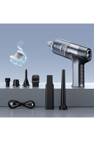 Crackedice Taşınabilir Kablosuz Araba Elektrikli Süpürgesi Mini El Tipi Temizleyici