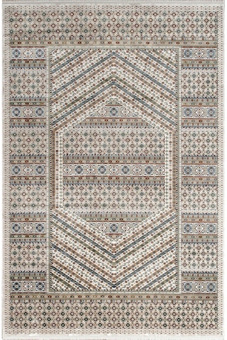 Pierre Cardin Galenda Jh01a Krem Multi Viskon Akrilik Yumuşak Dokulu Klasik Etnik Halı Çok Renkli