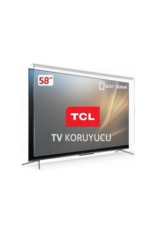 Tcl 58p733 Tv Ekran Koruyucu - Tcl 58" İnç 146 Ekran 4k Google Tv Koruyucu