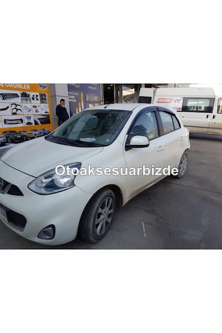 Nissan Micra Mügen Cam Rüzgarlığı 2011-2018 Arası 4 Lü Set N11.16197
