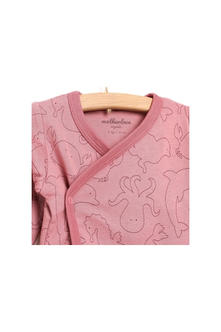 Motherlove Yenidoğan Organik Zıbın-patikli Alt 2li Takım Unisex 23KMTLUSET002_KoyuPembe Koyu Pembe
