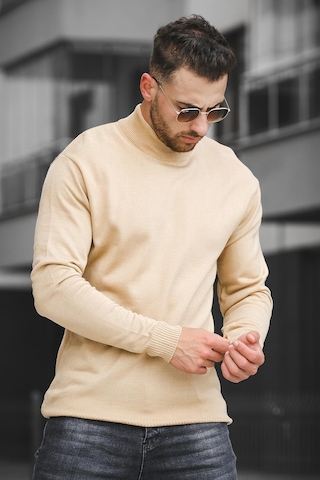 Oksit Seka 815 Pamuk Slim Fit Erkek Yarım Balıkçı Kazak 001