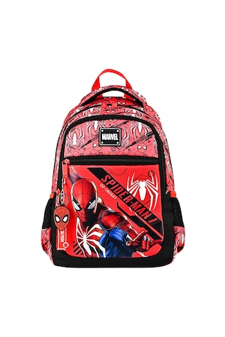 Disney Spiderman Plslx Gameverse İlkokul Çantası 17849 Kirmizi