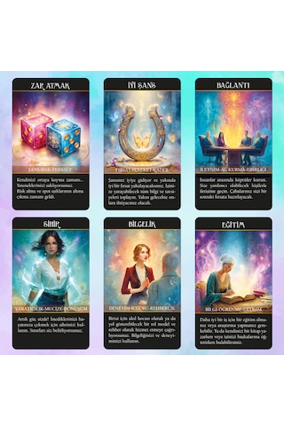 Para Ve Kariyer Kehanet Tarot Destesi / 90 Açıklamalı Kart