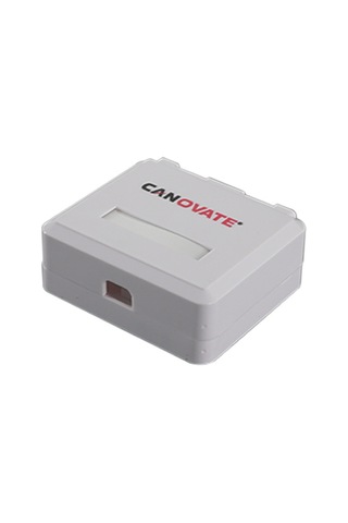 Canovate 25 Adet Veri Priz Kutusu 2 Port Sıva Üstü Beyaz