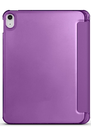 Apple Uyumlu iPad, A16 11.nesil 2025 Smart Folio Cover Akıllı Uyku Modlu Pu Deri Standlı Tablet Kılıfı Kapaklı Kılıf