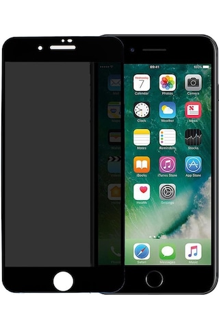 Apple Uyumlu iPhone 7 Plus Hayalet Ekran Koruyucu Tam Kaplayan Gizli Privacy
