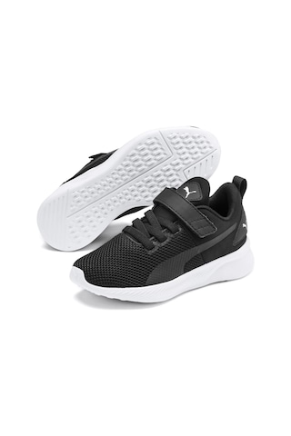 Puma Flyer Runner V Ps Siyah Erkek Çocuk Koşu Ayakkabısı 000000000101789471 Siyah-beyaz Siyah - Beyaz