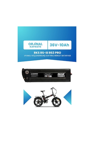 Rks Rs-ııı Rs3 Pro Uyumlu 36v 10ah Güçlendirilmiş Batarya