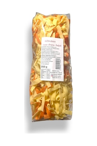 Köylüden Gıda Erişte Kapya Salçalı 350 G