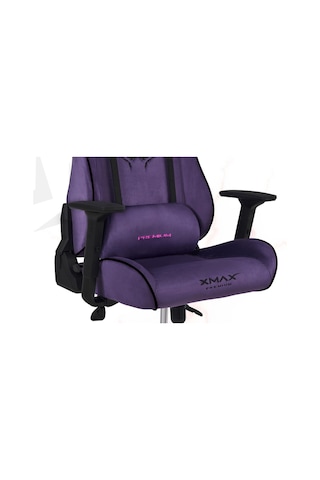 Rio Plus Balerion Terletmez Kadife Kumaş Mor Gaming Oyuncu Koltuğu -7 Mor