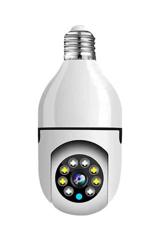 Artfulabode Yönlü Wifi Ve Uzaktan Uygulama Süpermarket Ofis Monitör Mobil Mağaza Konuşma Kamerası Kamera Kablosuz İzleme İnternet İki Hareket Görüşünü Gece Ev Destekler Beyaz Ampul Algılama Alarm Akıllı 2mp 1080p We Beyaz