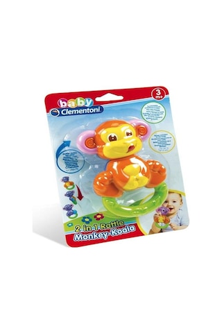 Clementoni Maymun-Koala 2´Si 1 Arada Çıngırak