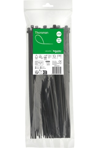Schneider Electric Imt46420 300x4,8 Siyah Kablo Bağı Klips 100'lü Paket