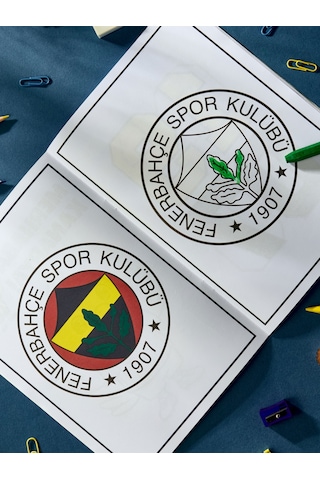 Fenerbahçe Minik Kanarya 2-5 Yaş Boyama Kitabı