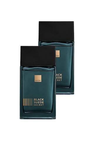 Avon Black Suede Secret Erkek Parfüm EDT 2 x 75 ML