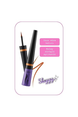 Callista Line Extend Dipliner Uzun Süre Kalıcı - 04 Zesty Orange - Turuncu