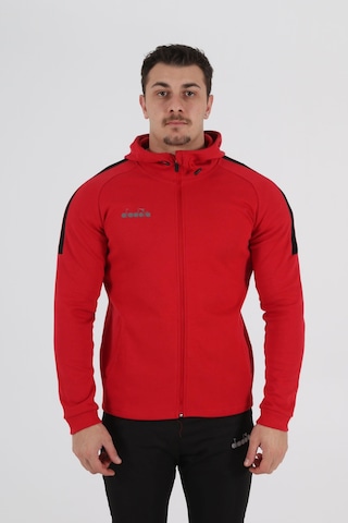 Diadora Venüs Kapşonlu Sweat Kırmızı