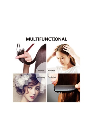 Geeroyoo Elektrostatik Önleyici Karbon Fiber Saç Tarağı - Ergonomik Tasarım, Kaymaz Sap, Hafif Ve Dayanıklı.