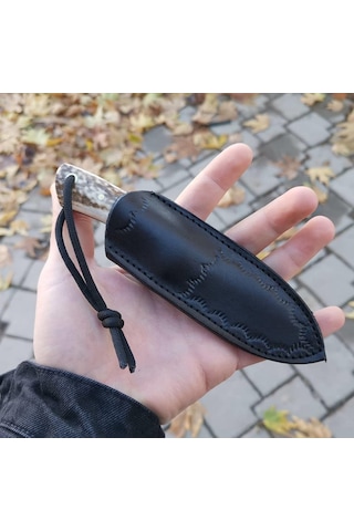 A. K. Mini Kamp Bıçağı (Geyik) Kemik