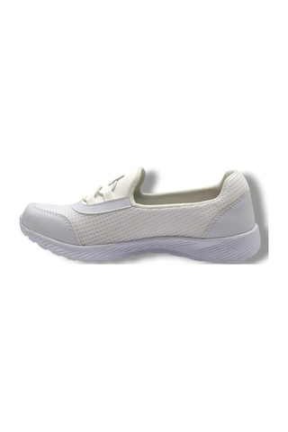 Black Sea 575-26 Anorak Slip On Anatomik Kadın Sneaker 36-42 Beyaz