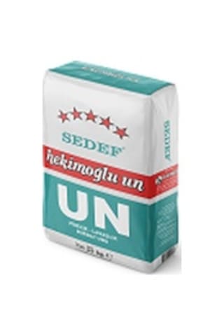 Hekimoğlu Un Sedef Pidelik Lavaşlık Buğday Unu 25 KG