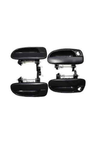 Adet Ön Arka Sol Sağ Dış Dış Kapı Kolu Siyah Hyundai Accent 2000-2005 Ne G20241434124 Siyah Diğer