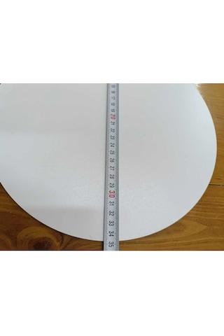 35 Cm Yuvarlak Pasta Altlığı Ve Çok Amaçlı Dekoratif Mdf Panel