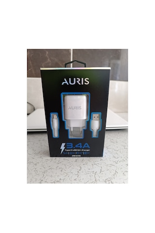 Auris Ch40 Type-c Hızlı Şarj Seti 3.4a Samsung Uyumlu Huawei Xiaomi Birçok Telefona Uyan Şarj Aleti