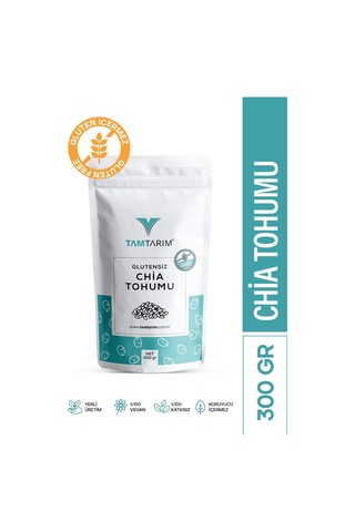 Tam Tarım Glutensiz Chia Tohumu 300 G