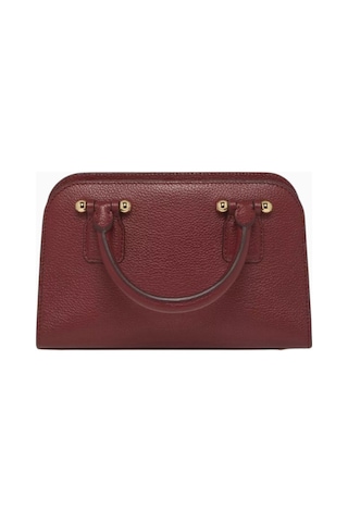 Strathberry Mini Georgia Tote Çanta Burgundy Oxblood, Şık Ve Işlevsel Omuz Çantası Bordo