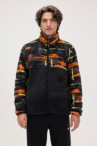 Bad Bear Vernon Siyah Erkek Full-zip Polar Sweatshirt Siyah